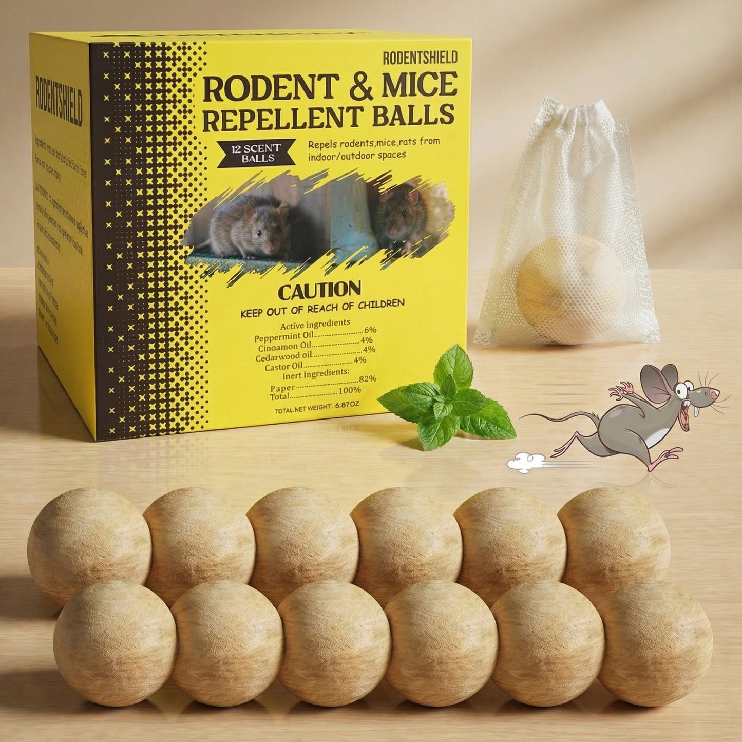 RodentShield Repellent Balls